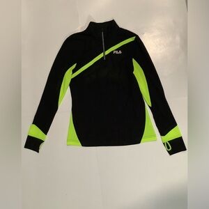 FILA - Sport Mesh Running Half Zip Pullover